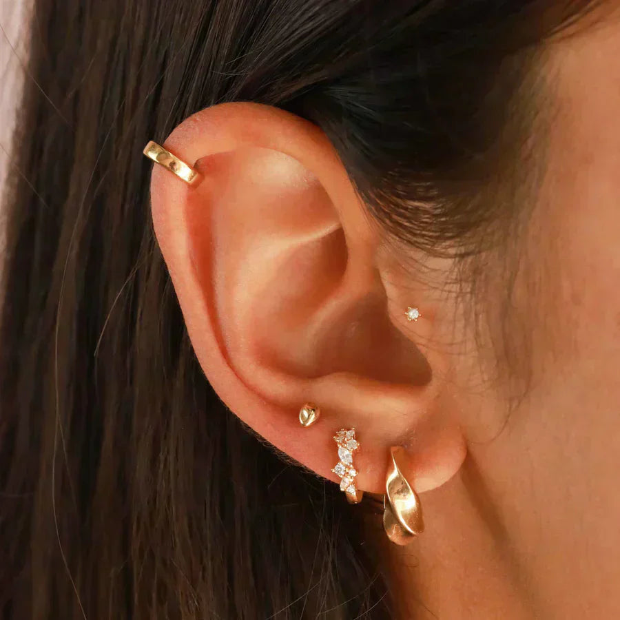 Birgitta | Korvakorut 18k Kulta