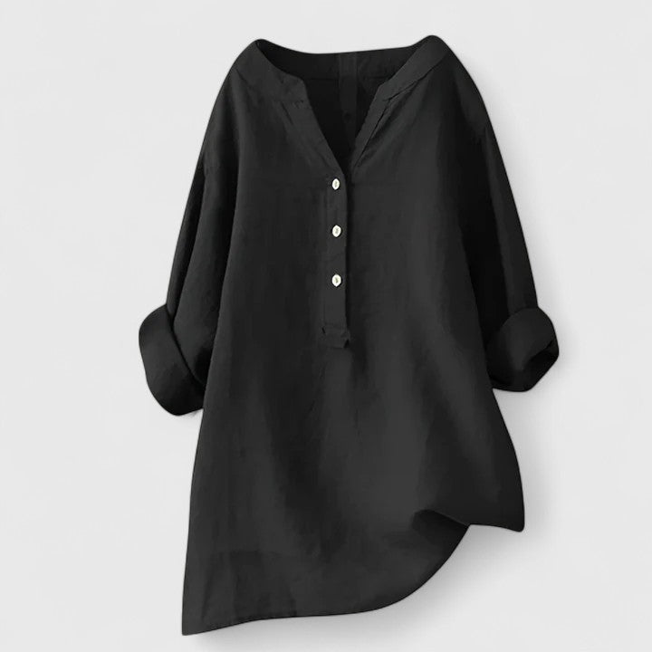 Birgitta | Elegantti Napitettu Paita