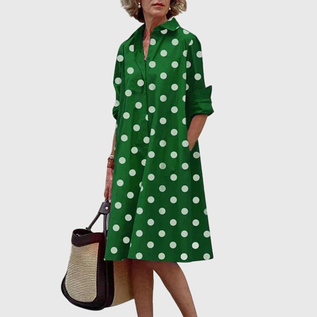 Birgitta | Tyylikäs Mekko Taskuilla