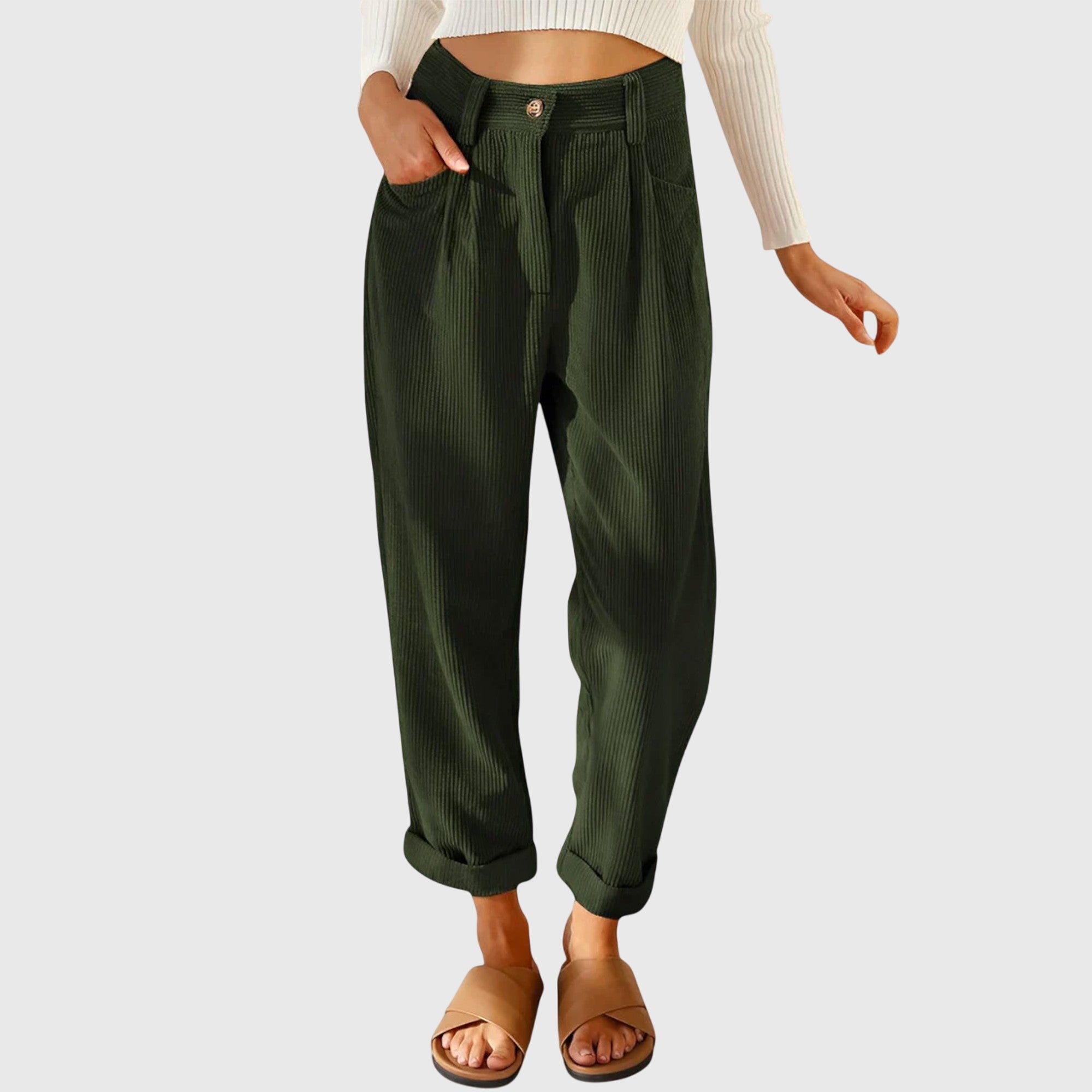 Birgitta | Modernit Cord-housut