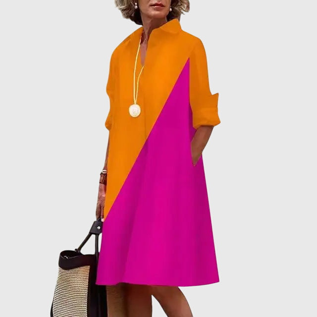 Birgitta | Tyylikäs Mekko Taskuilla