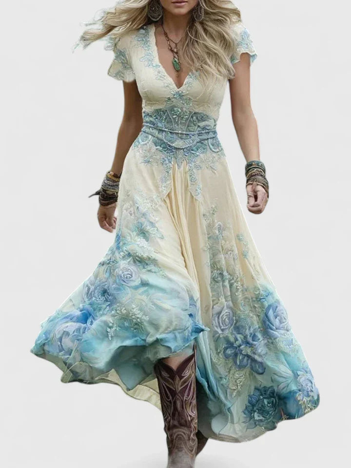 Birgitta | Elegantti Maxi Mekko