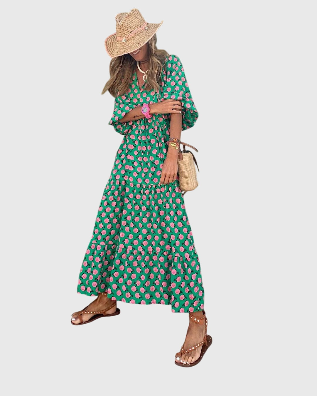 Birgitta | Boho Maxi Mekko