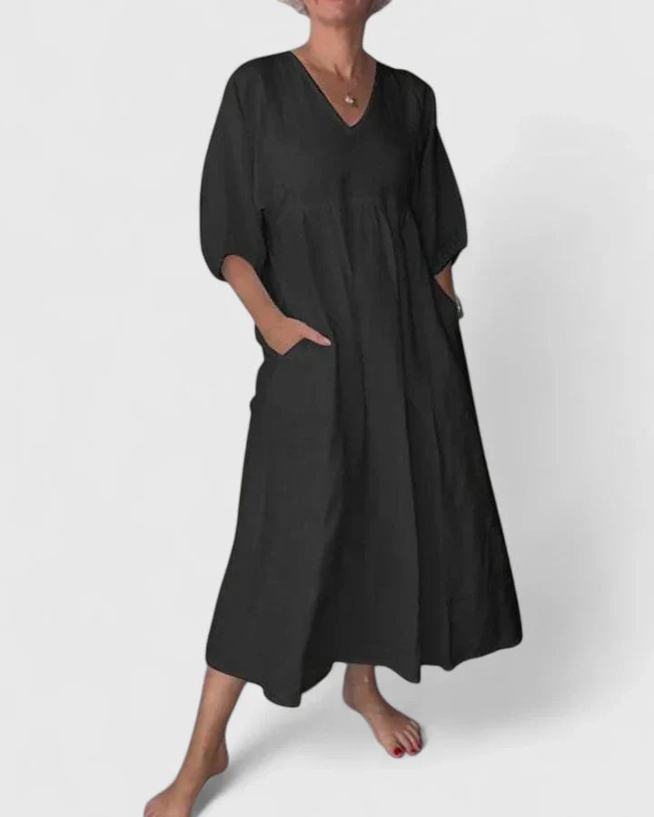 Birgitta | Elegantti Maxi Mekko