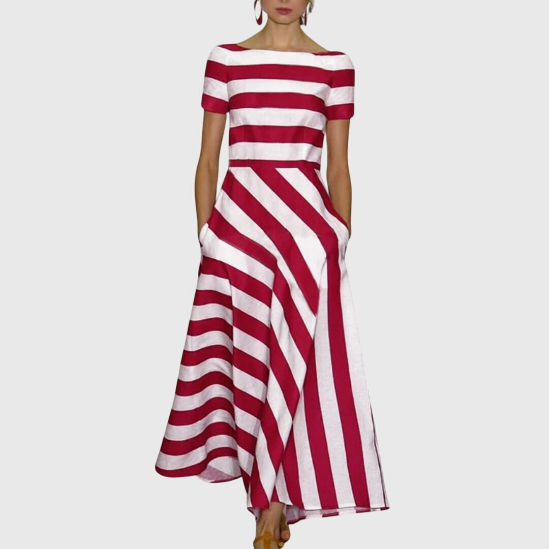 Birgitta | Raidallinen Mekko