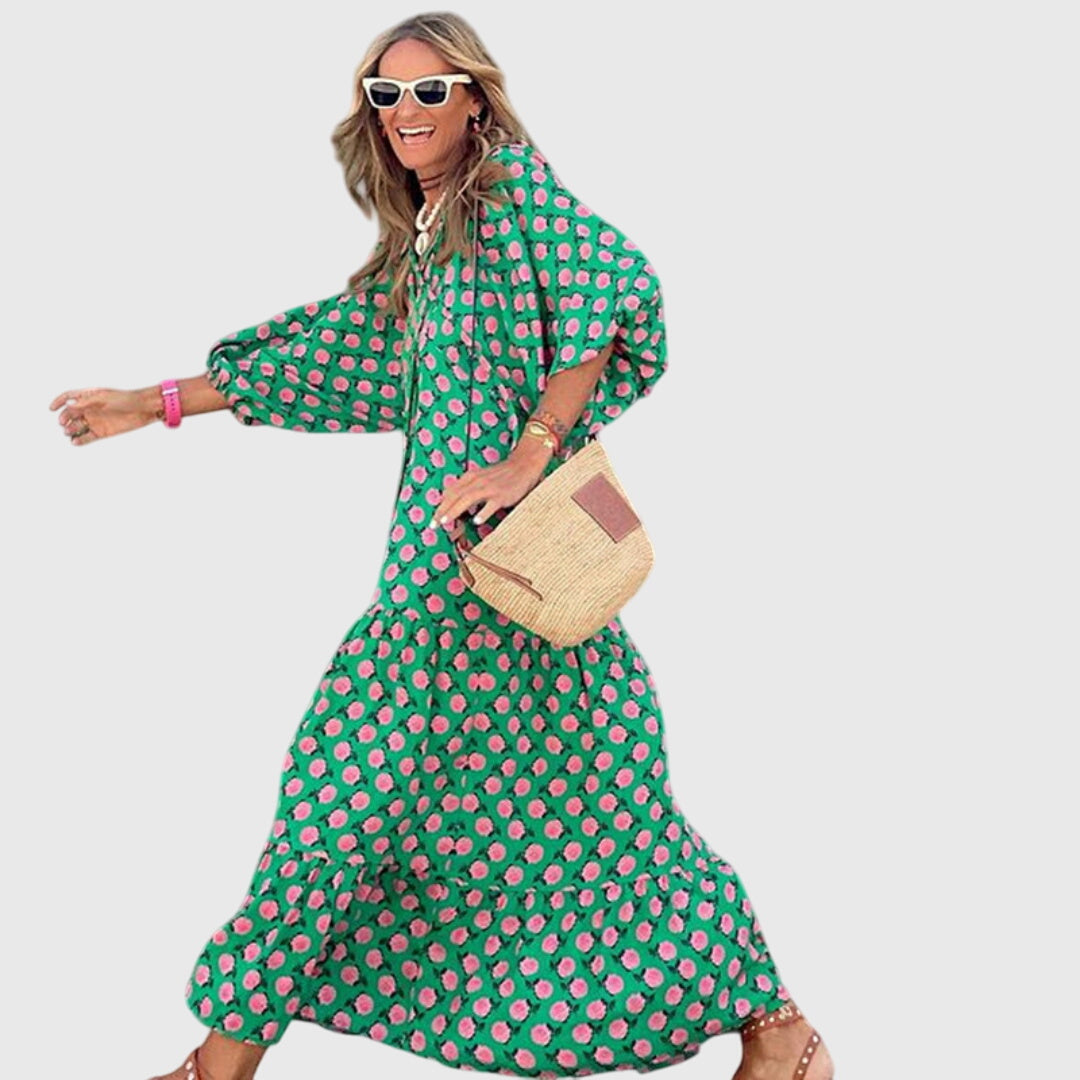 Birgitta | Boho Maxi Mekko