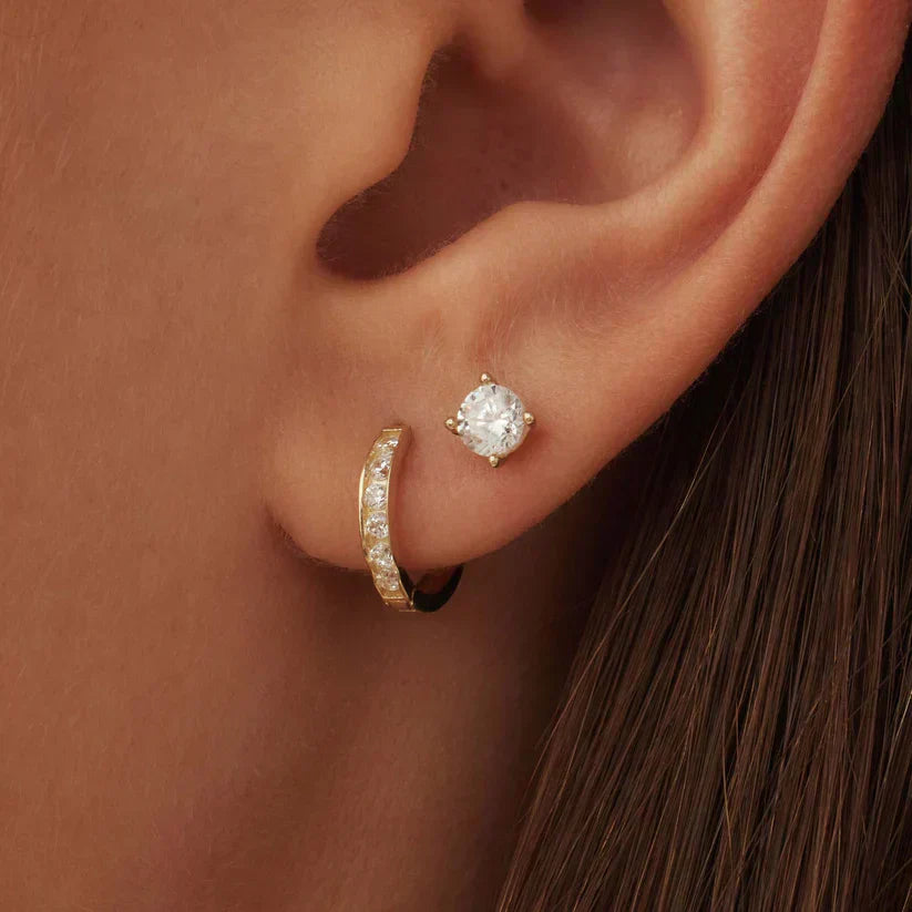 Birgitta | Korvakorusetti 14k Kulta
