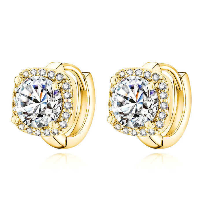 Birgitta | Timantti Korvakorut 18k Kulta